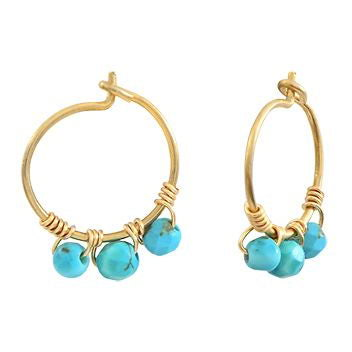 JOY mini hoop earrings