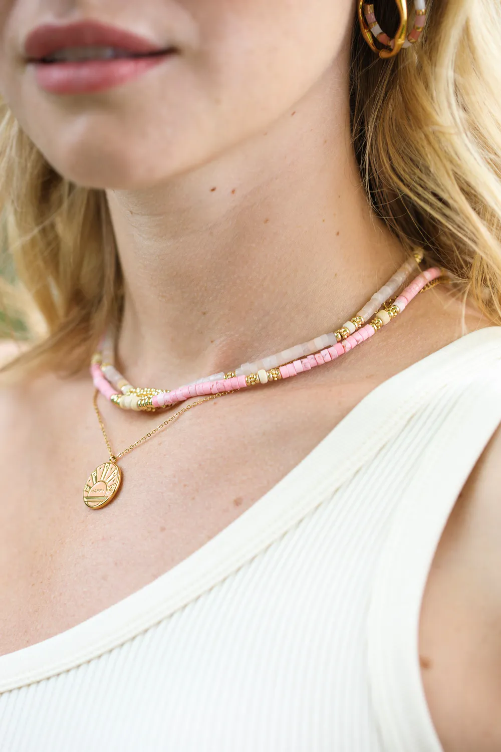 MADDY pink Necklace