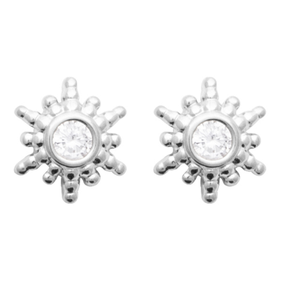 Puces d'oreille ÉLISA - argent