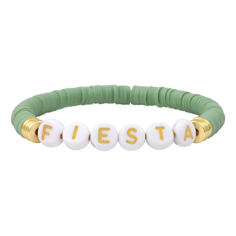 BOHEMIAN mantra bracelet to customize - blue lagoon 