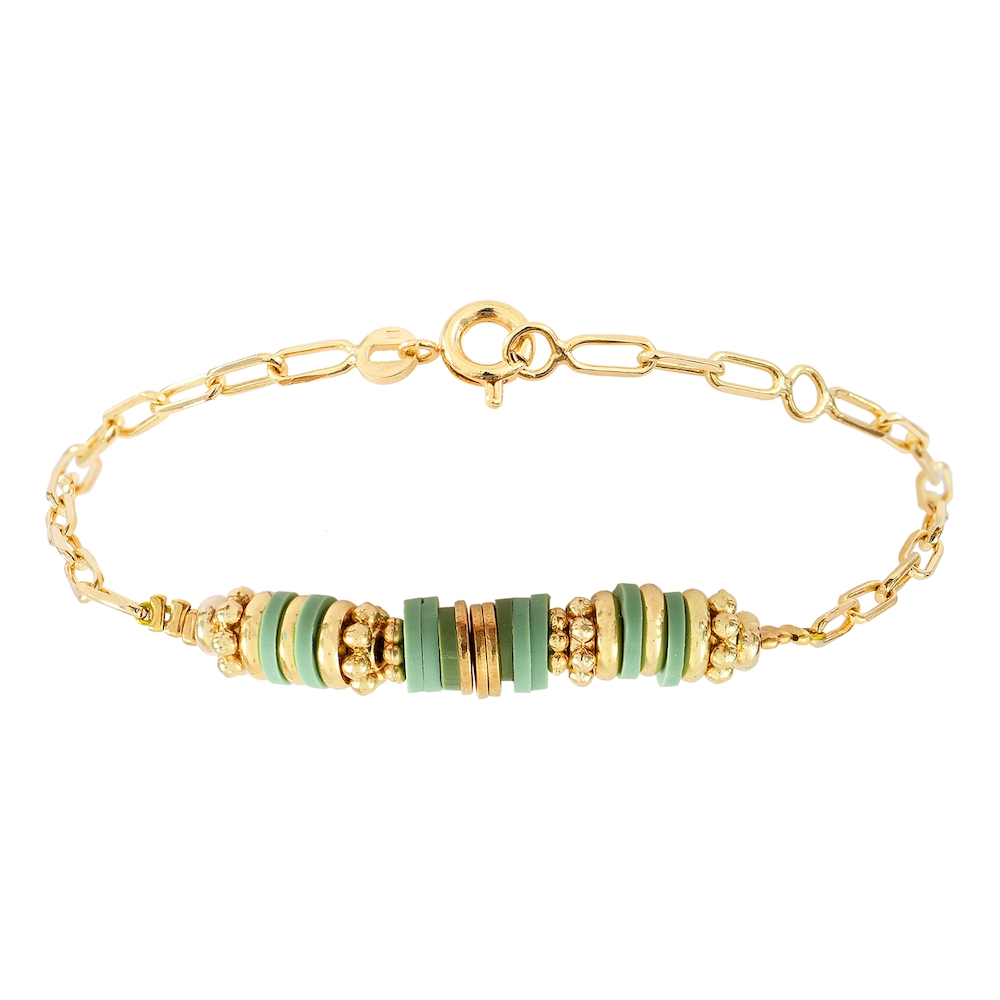 Bracelet MINI MANA Gold - noir
