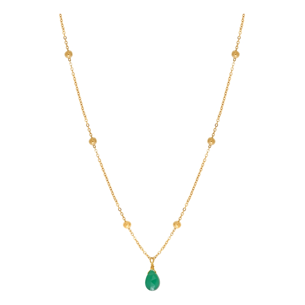 Collier YUKI vert