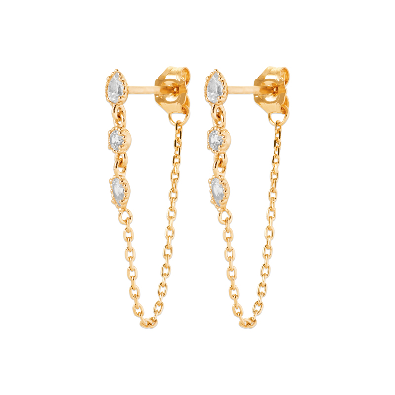 Boucles d'oreilles OPALE