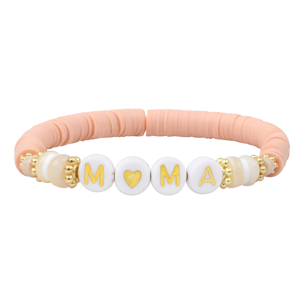 TENDRESSE mantra bracelet to personalize - white