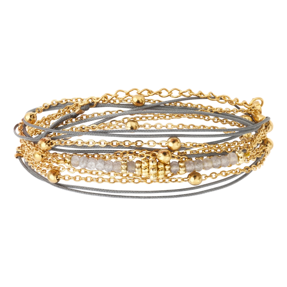 Bracelet MULTI ENCHANTÉ - gris