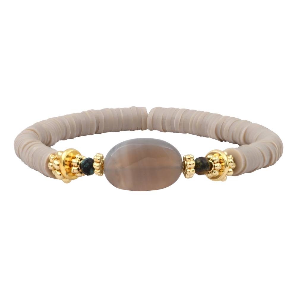 Bracelet Mantra MAGIC Gold - beige