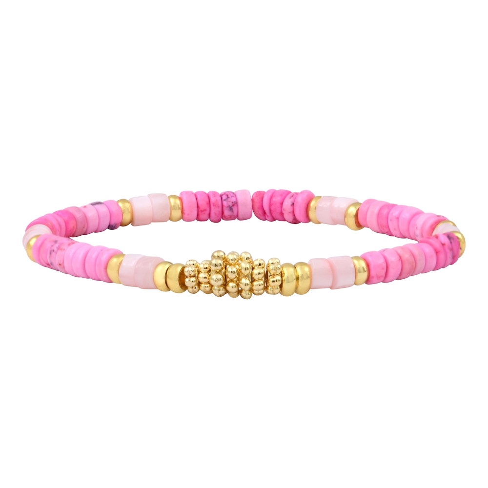 DOLCE VITA Mantra bracelet Gold - white