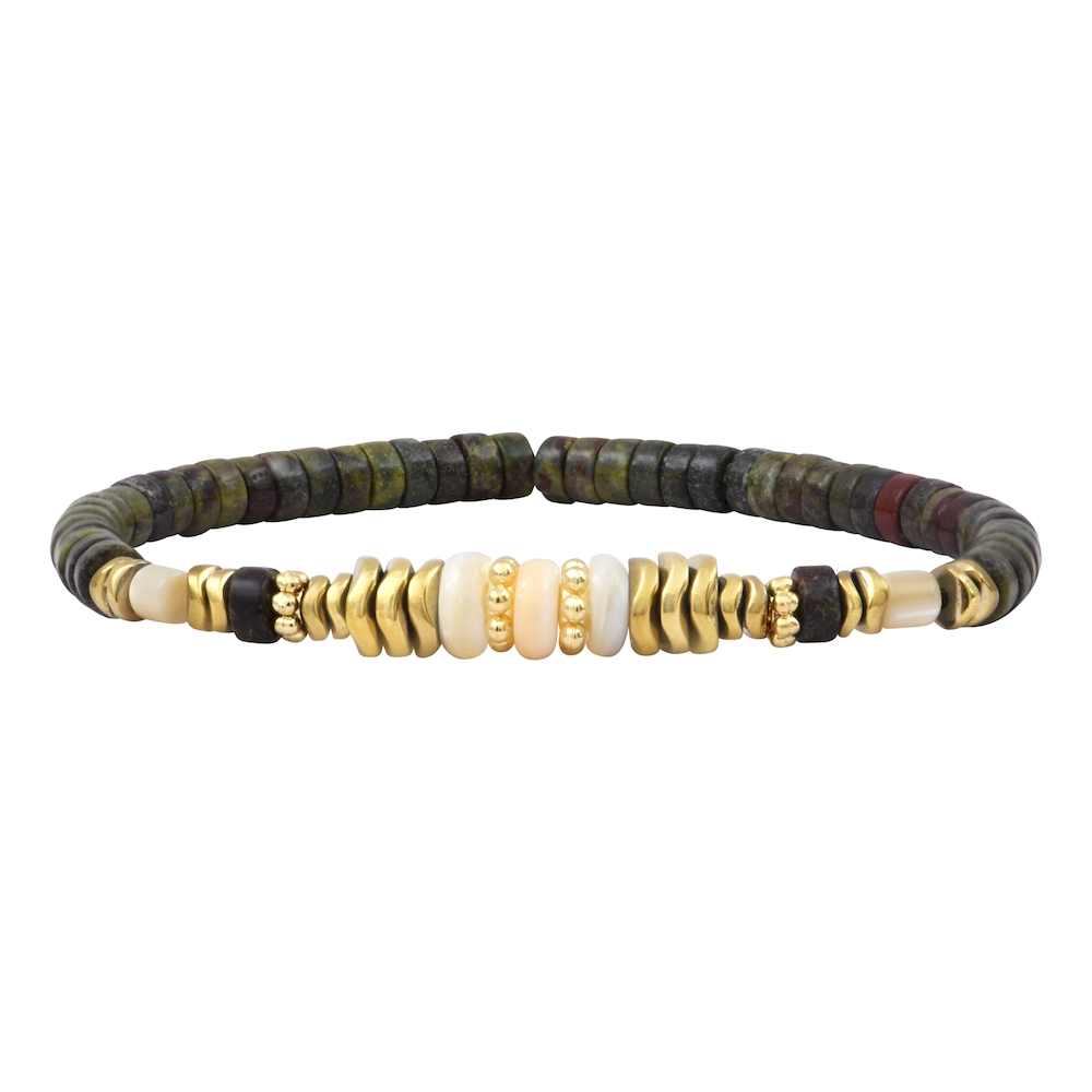 LUMINEUX Mantra bracelet Gold - gold