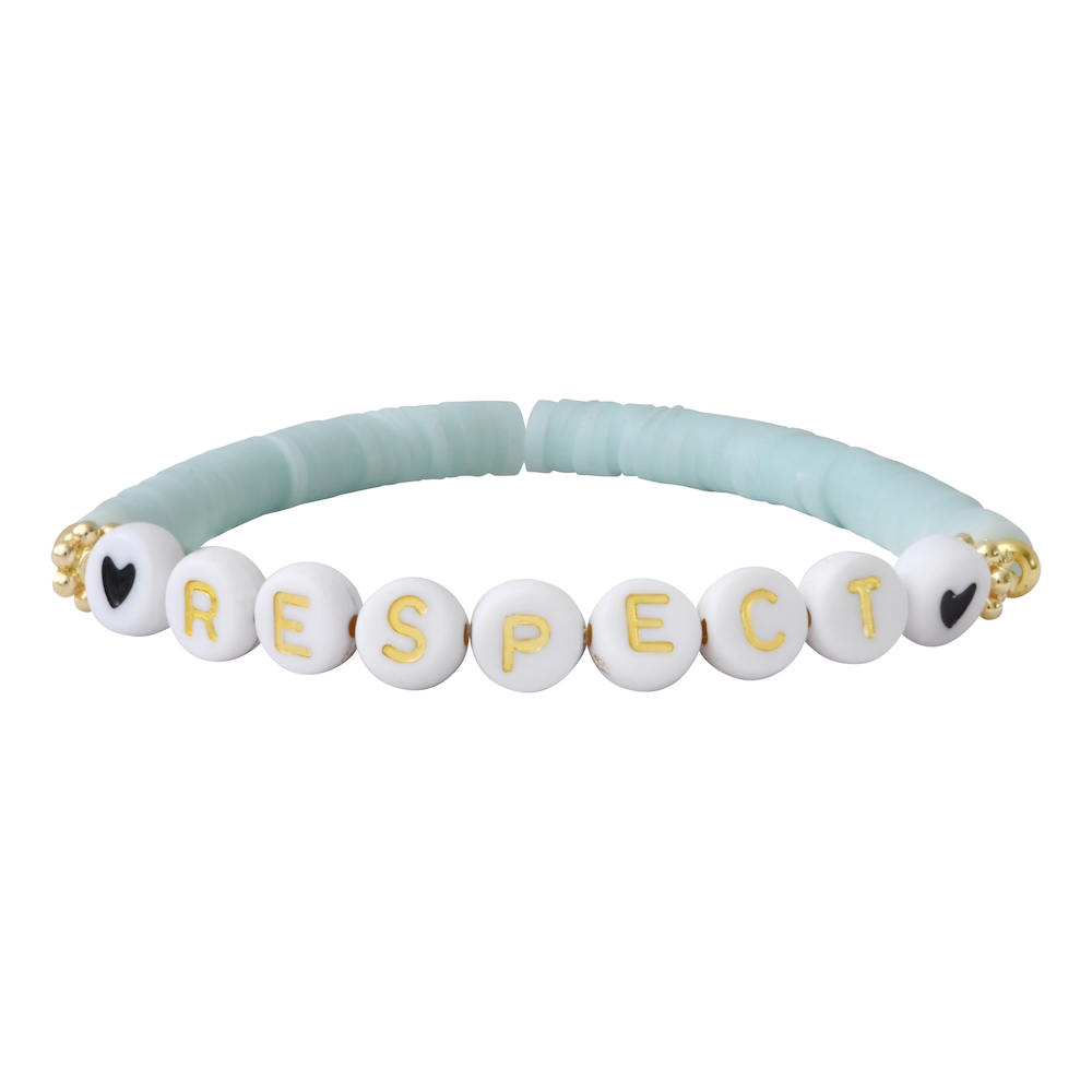 APRES SKI mantra bracelet to customize - beige