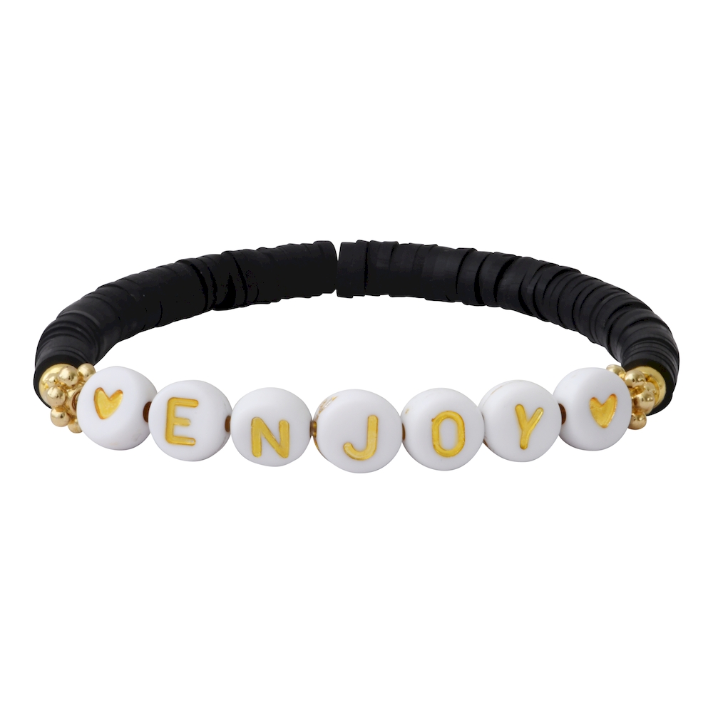 APRES SKI mantra bracelet to customize - beige