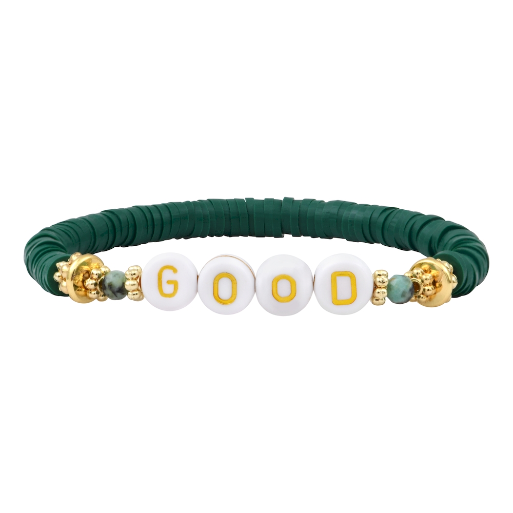 MAGIC mantra bracelet to customize - bluish black