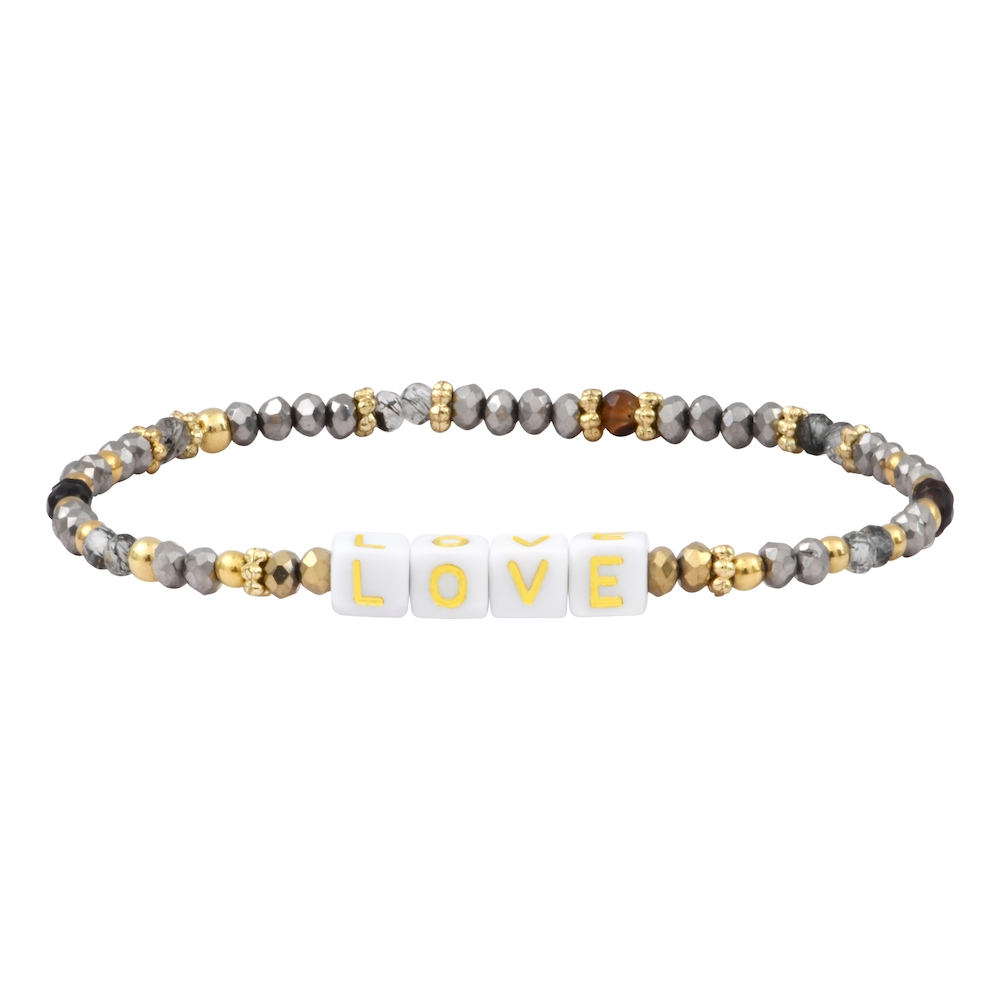 FEERIQUE mantra bracelet to customize - blue