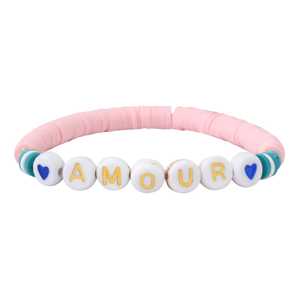PARADISIO mantra bracelet to customize - white