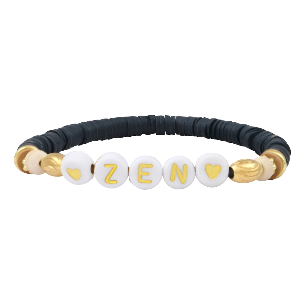 Bracelet Mantra SNOW à personnaliser - blanc