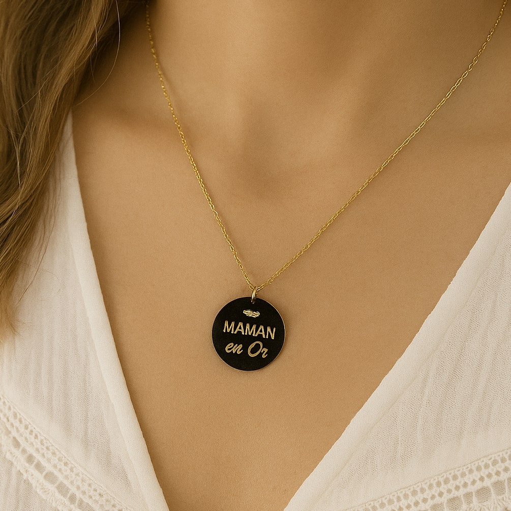Collier MAMAN EN OR