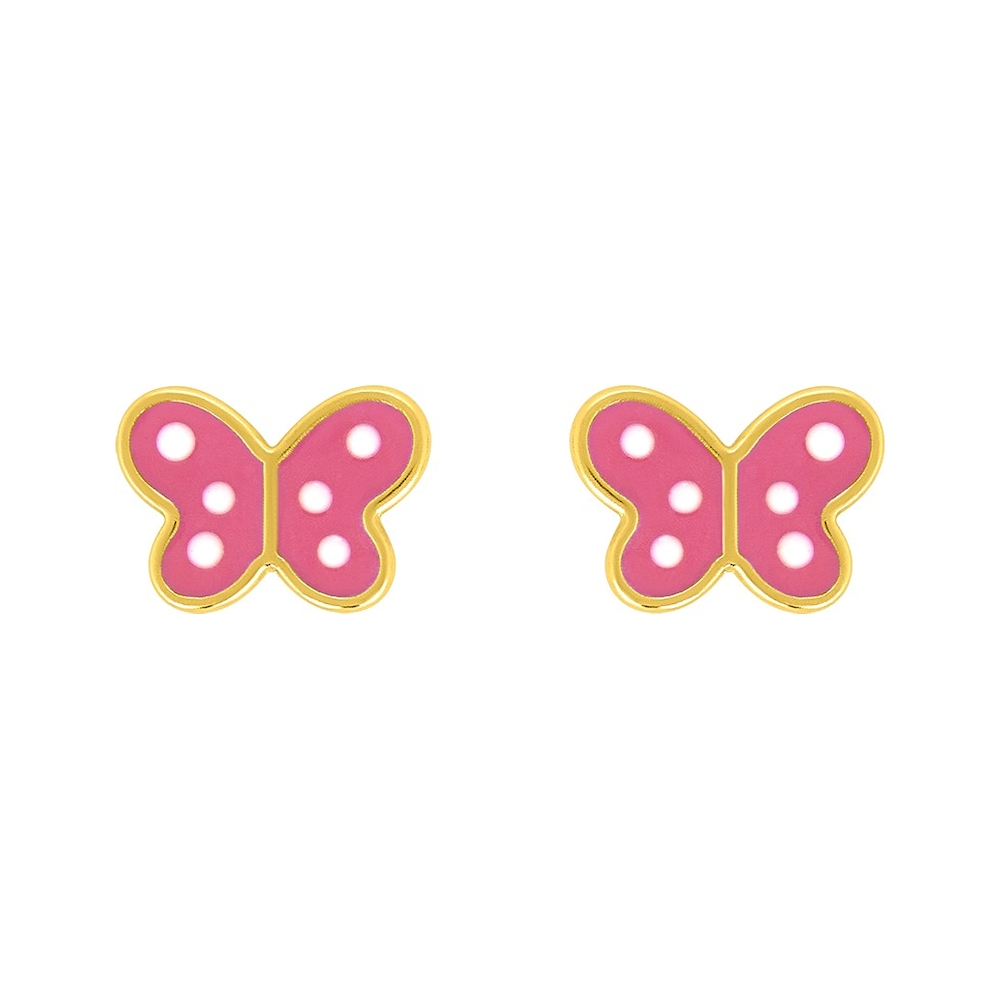 Puces d'oreilles PAPILLON