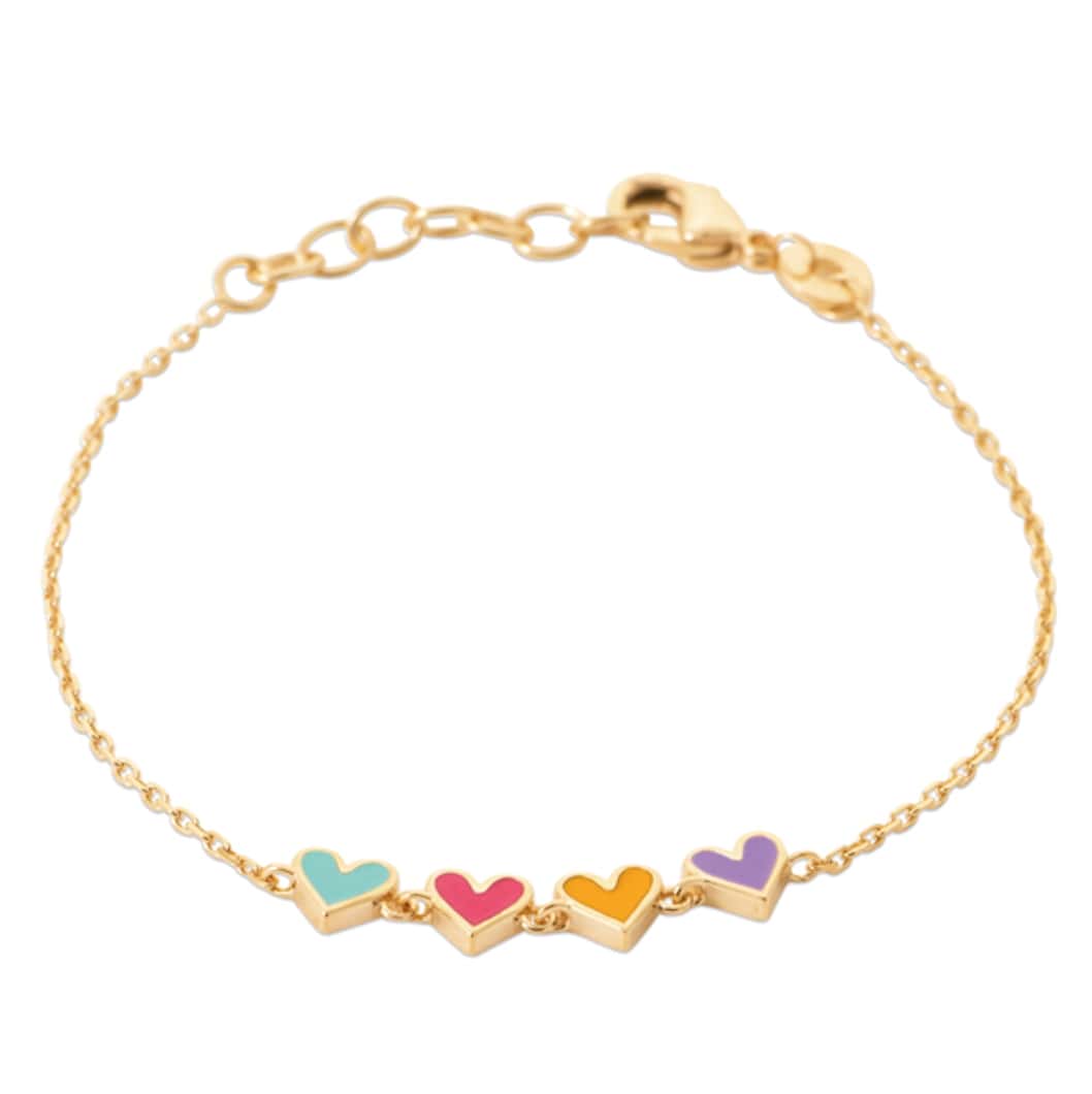 HEART bracelet - multicolor