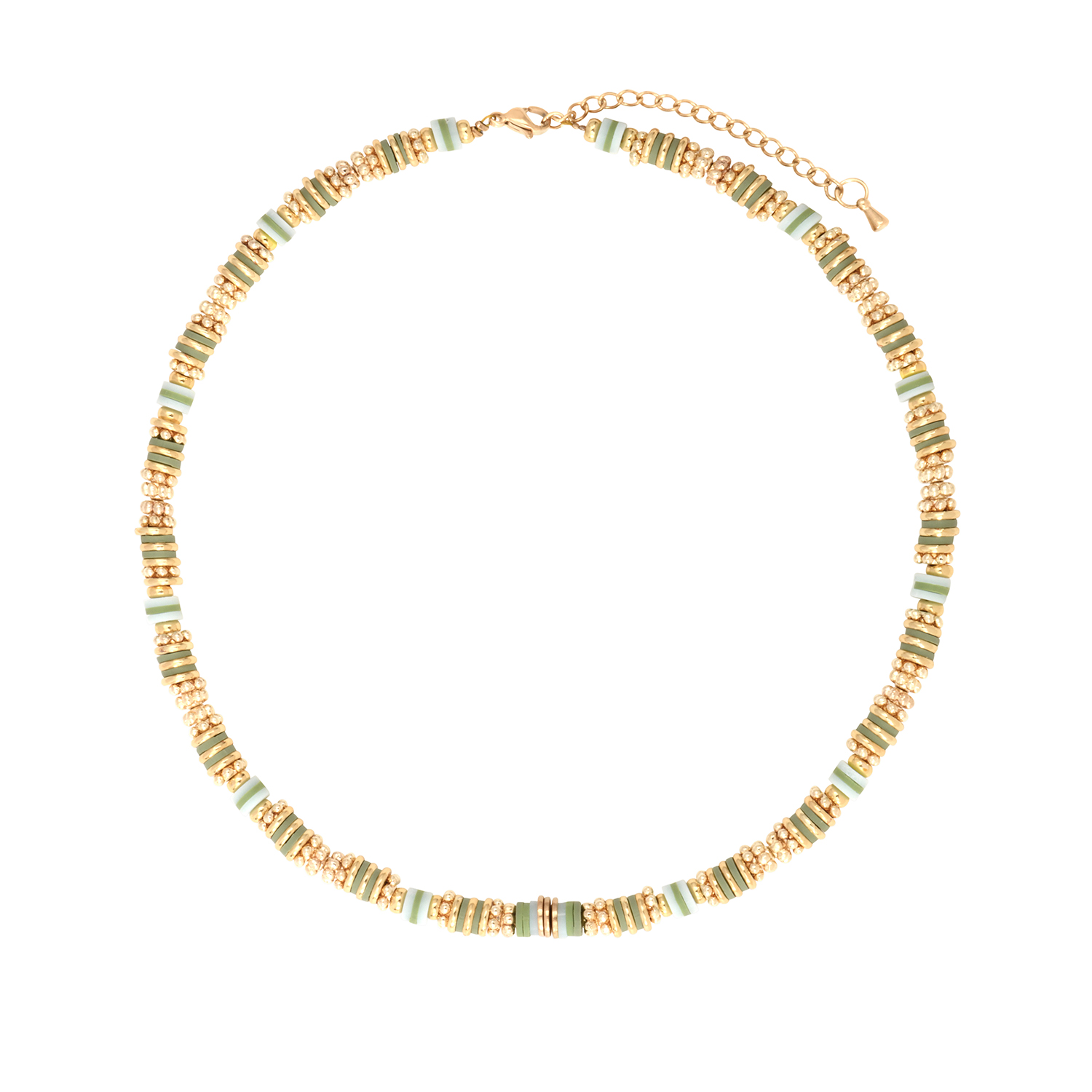 Collier MANA - vert anis 