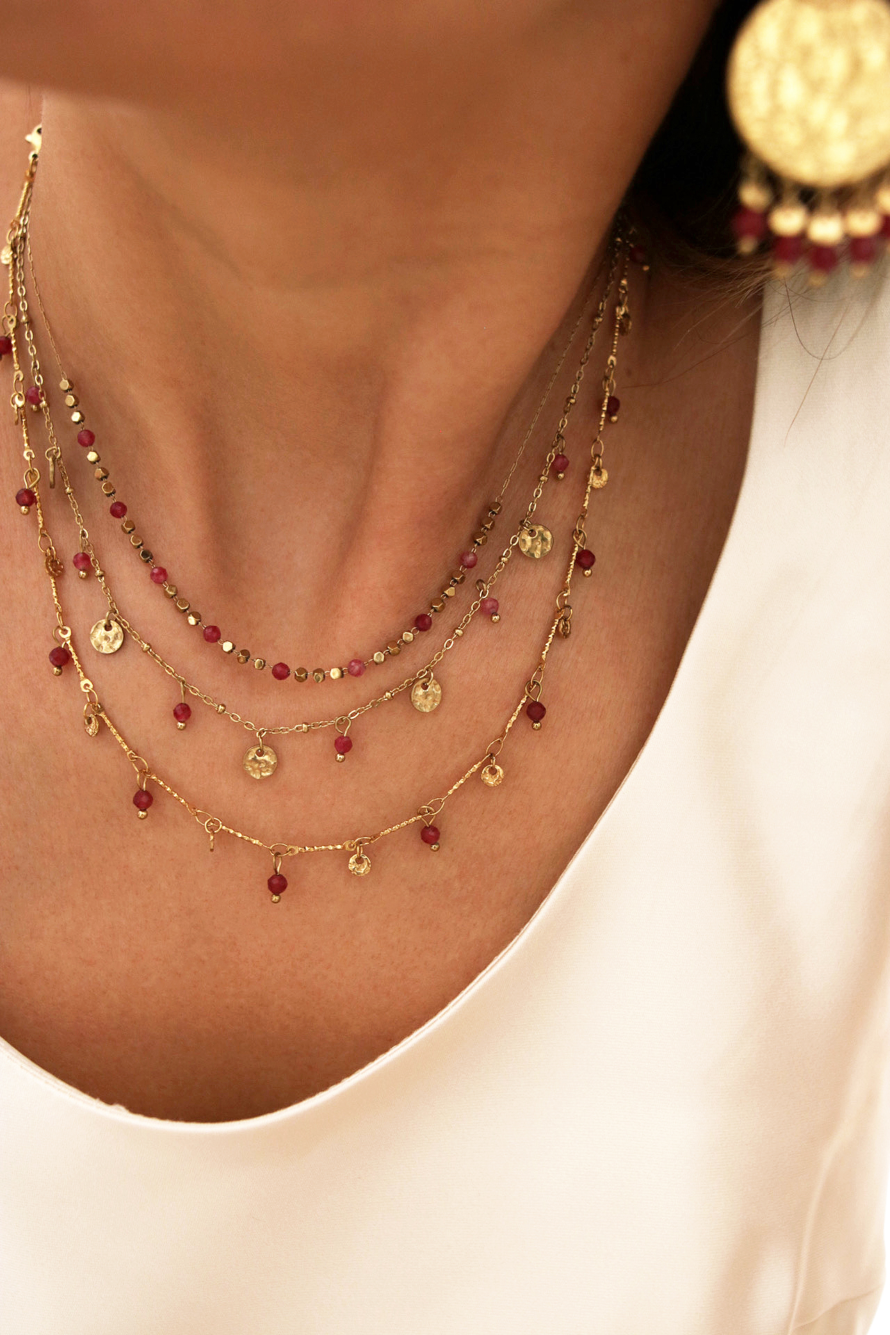 MAYA double necklace