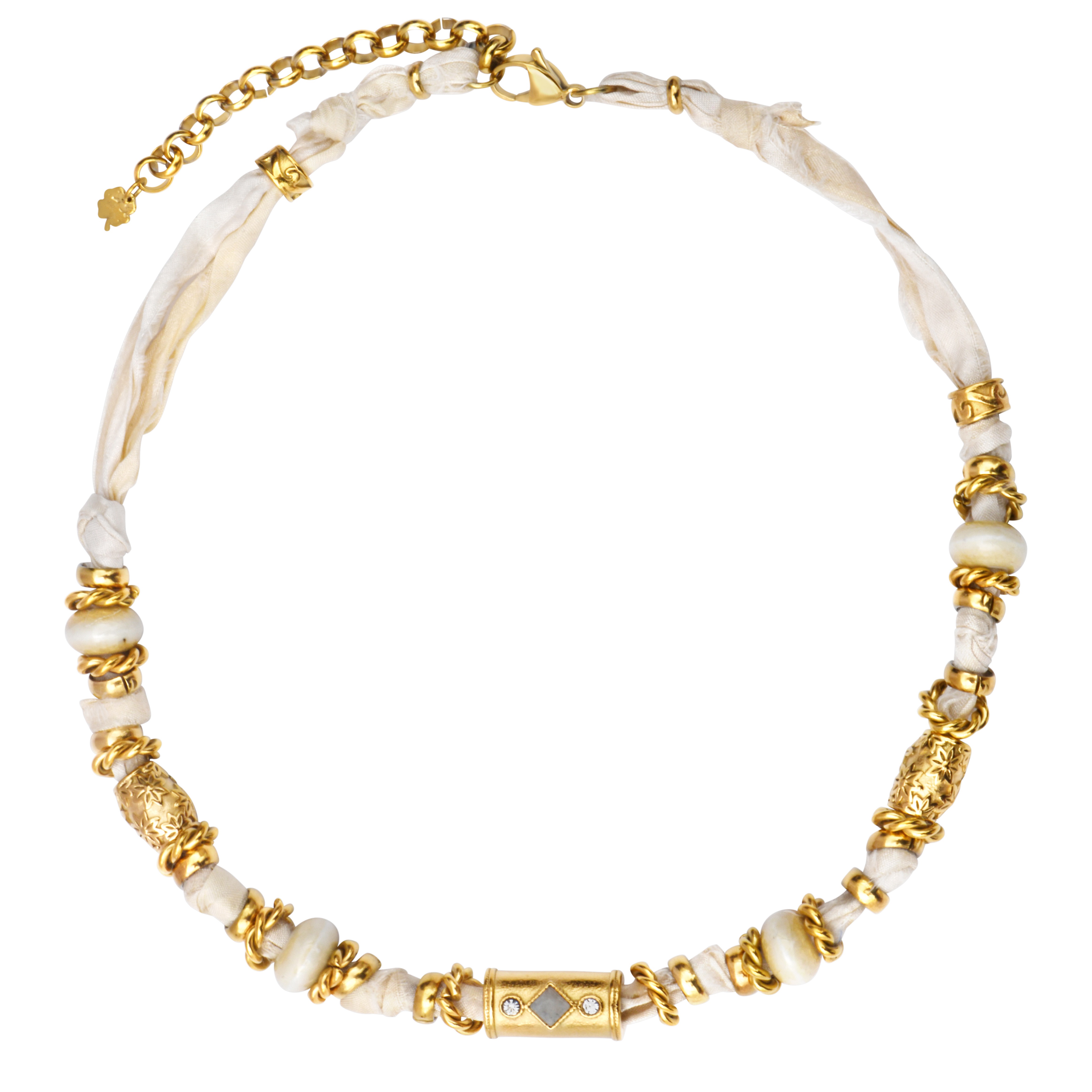 Collier RANI - blanc
