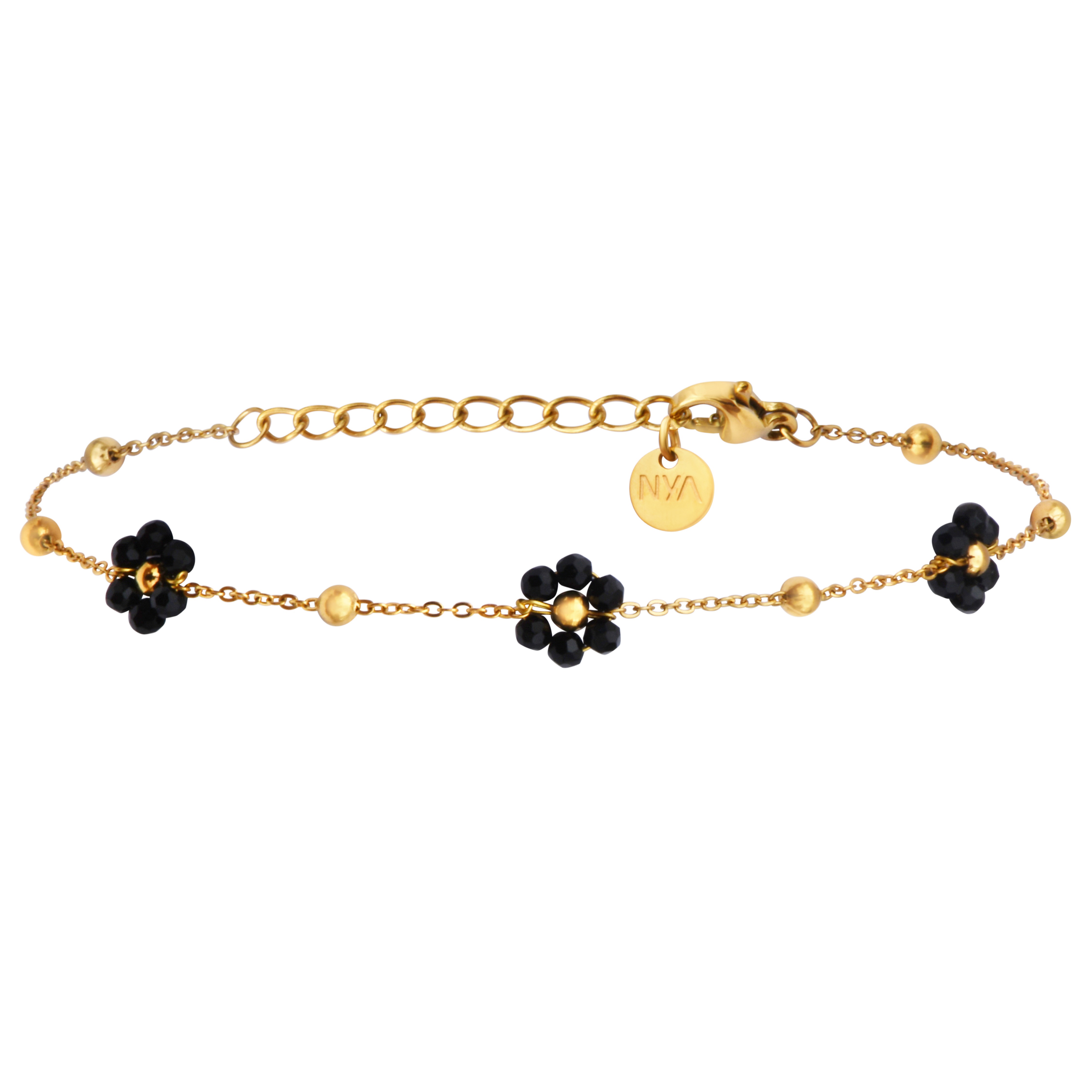 Bracelet FLORE - noir