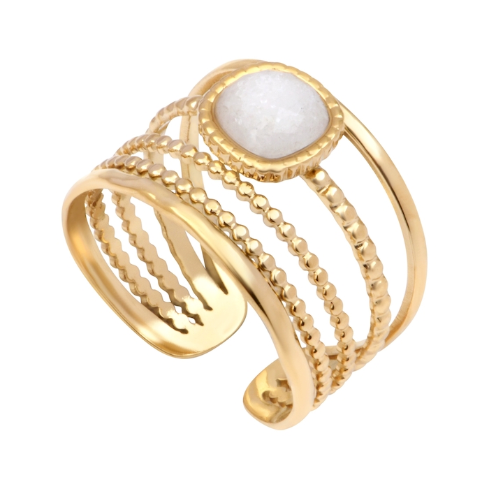EDEN ring - white